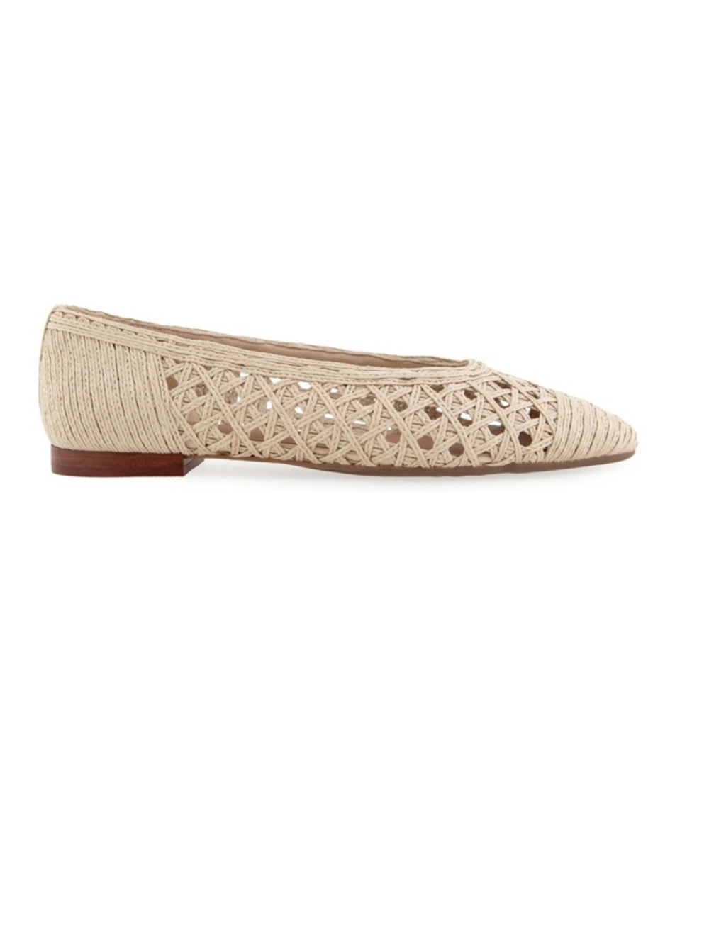 Aerosoles Arno Raffia Ballet Flat Natural Womens size 9 - Picture 5 of 16